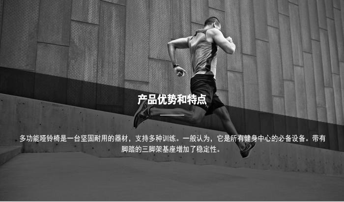 YC3036B 多功能靠背训练椅 哑铃凳供货方批发