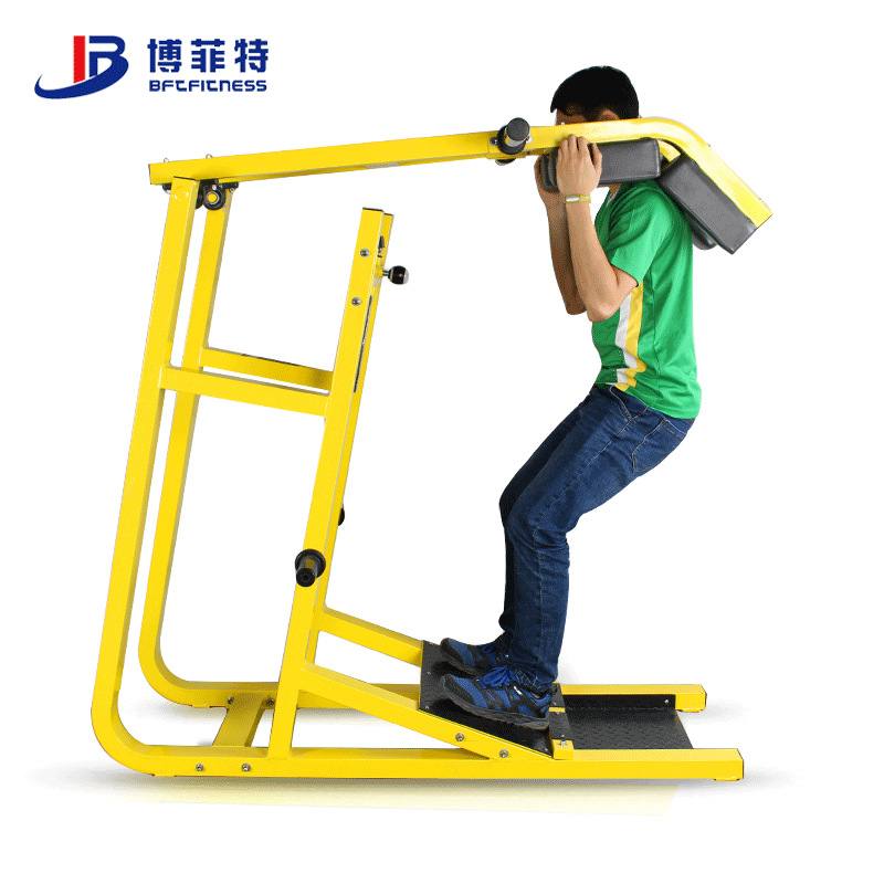 YC1024免维护立式小腿训练器 站姿腿部训练器械