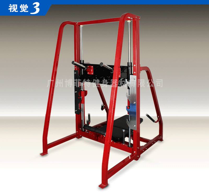 YC1050垂直倒蹬机腿部训练器 90°倒立机健身器材