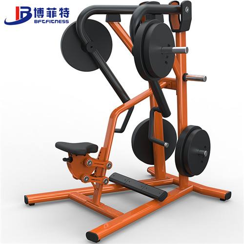 分动式低拉划船训练器 重负载低拉背商用健身房器材 YC5018