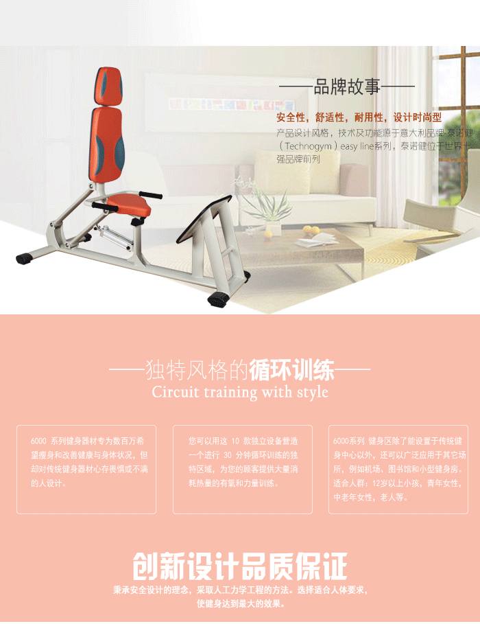 YC-6010平蹬训练器