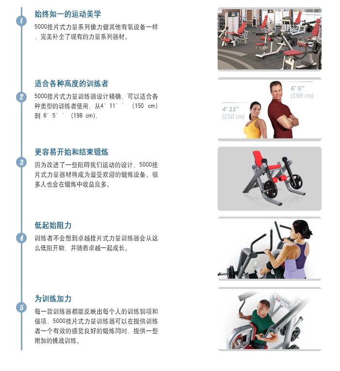 YC5000挂片式力量训练器材