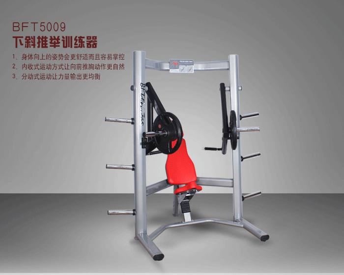 YC5009下斜推举训练器